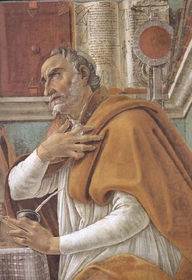 Sandro Botticelli St Augustine in his Study oil painting picture